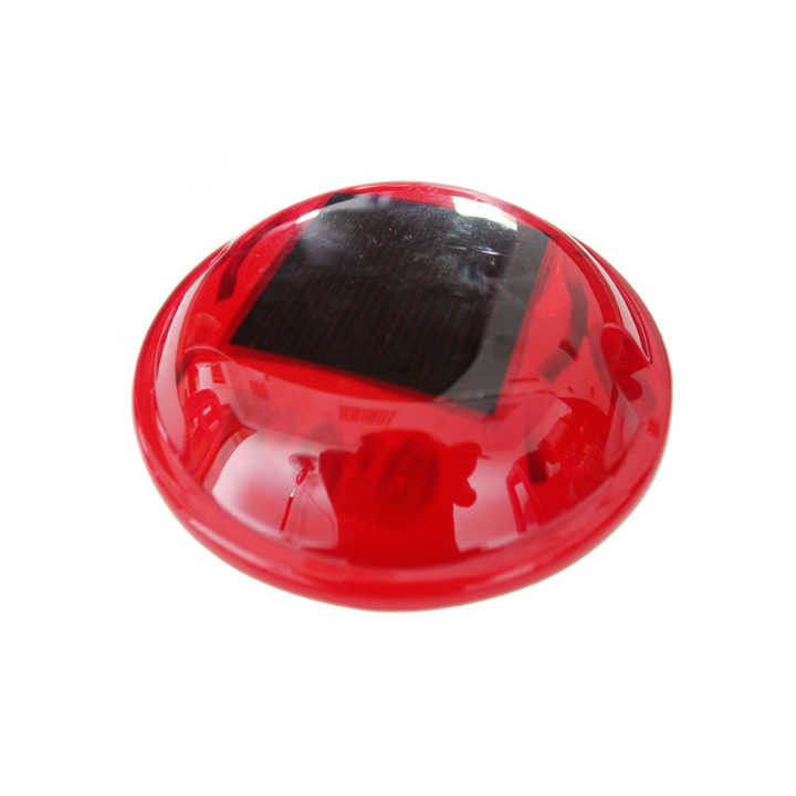 Cuaca Tahan Mata Kucing Surya Jalan Stud Merah Warna Jalan Raya Reflective Studs