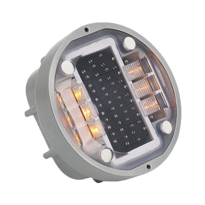 125mm*50mm Aluminium LED Lampu Penanda Jalan Surya Untuk Pencahayaan Jalan