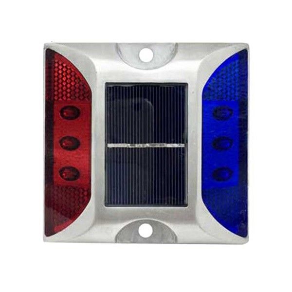 105 * 105 * 23mm Warna Mata Hitam Solar Jalan Studs Disesuaikan