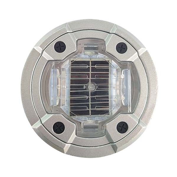 Visi Malam Lampu Pembuat Marker Jalan Daya Surya Lampu Aluminium Kuat Lampu Jalan Surya