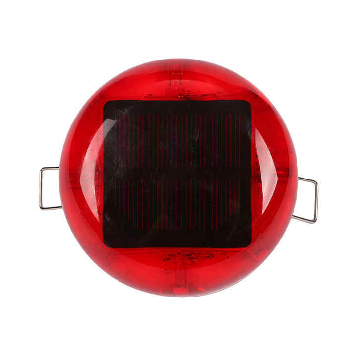 LED Lampu Tugas Berat Solar LED Plastik Mata Kucing Marker Jalan Stud Reflektor