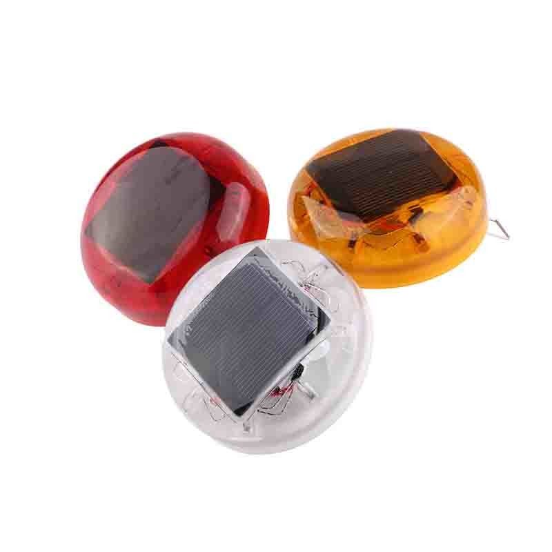 LED Lampu Tugas Berat Solar LED Plastik Mata Kucing Marker Jalan Stud Reflektor