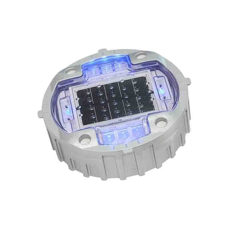 Ukuran Besar Aluminium Daya Surya Penanda Jalan LED Lampu Pencahayaan Jalan