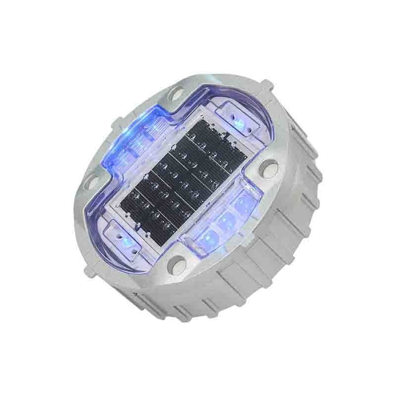 Ukuran Besar Aluminium Daya Surya Penanda Jalan LED Lampu Pencahayaan Jalan