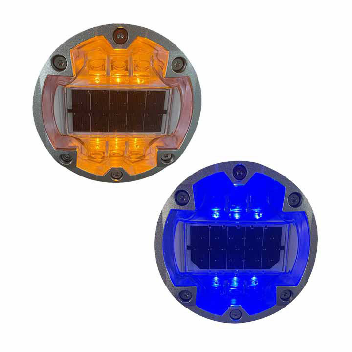 Heavy Duty IL300 Solar LED Road Studs 10mm Diameter LED Mata Kucing bertenaga surya