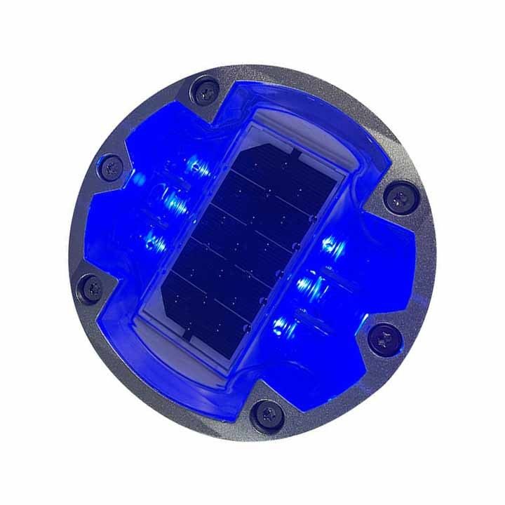 IL300 Lampu Kancing Jalan LED Surya Tugas Berat Penanda Jalan Berkedip Bulat Tertanam