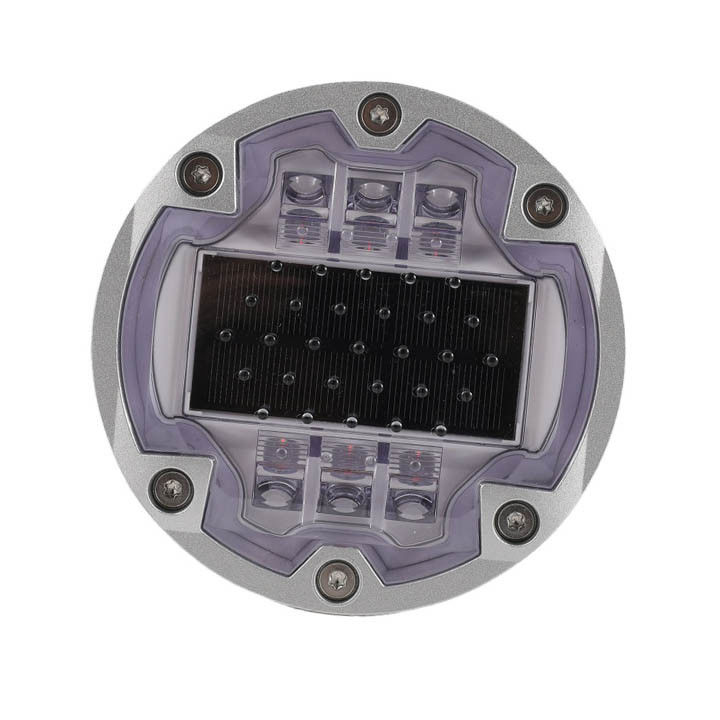 Lampu LED yang berkedip-kedip Matahari IP68 Zebra Crossing LED Lampu Jalan
