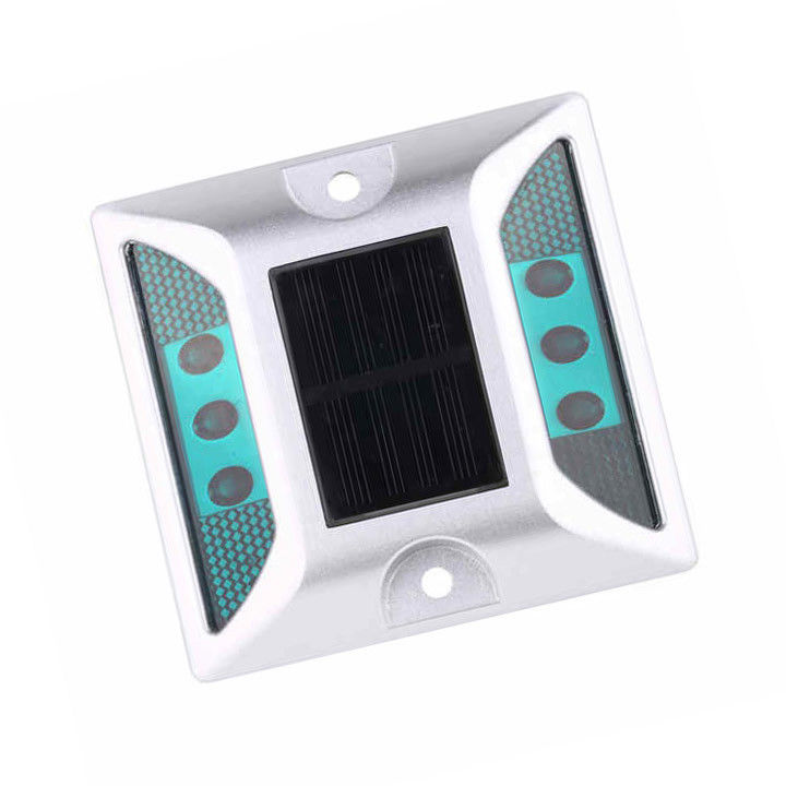 LED Cat Eyes Reflector Reflective IP68 Satu Sisi Aluminium Lampu Jalan Surya