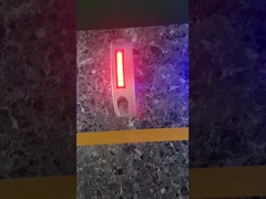 C102 Pencahayaan Bulan Bentuk Surya LED Pencahayaan Jalan 125 * 43 * 30mm Untuk Jalan dan Truk